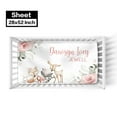 thumbnail image 3 of Personalized Crib Bedding Set for Baby, Custom Baby Crib Sets with Name, Pink Floral Crib Nursery Bedding Set for Baby Girls Crib, 5 Piece Baby Crib Sets, Crib Fitted Sheet for Girl, 3 of 9