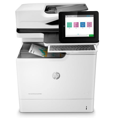 Hp Laserjet Enterprise Flow Mfp M681f Multifunction Printer Color