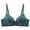 Blue, variant on Comfortable Bras for Women Solid Color Women's Daily Adjustable Underwear Gathered Thin Bra No Underwire 36-46