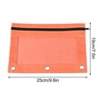 thumbnail image 2 of Big Pencil Case Clearance, Three-hole Cloth Pencil Case Dan Layer Mesh Large Capacity Zipper Back to College, 2 of 3
