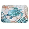 thumbnail image 2 of Estera de baño, estera antideslizante con estampado de animales marinos, antideslizante, durabilidad probada en el tiempo, 2 of 10
