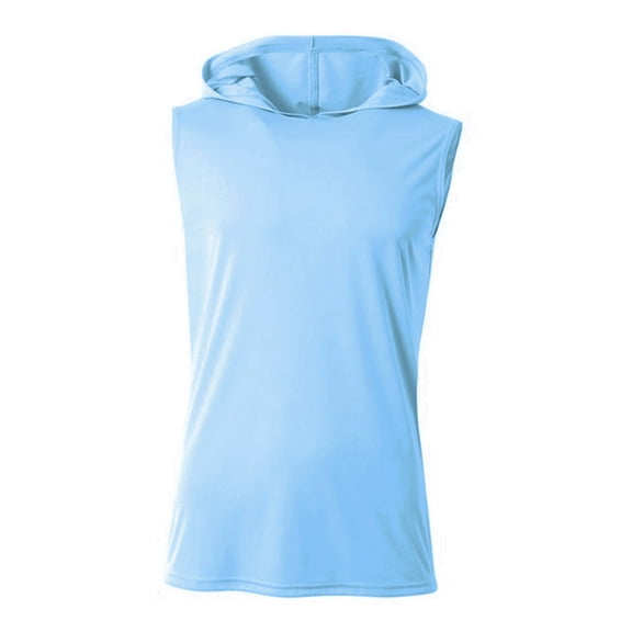A4 Sleeveless Hooded Tee