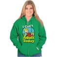 thumbnail image 4 of Dennis The Menace Can't Adult Today Zip Up Hoodie Men's Women's Brisco Brands M, 4 of 6