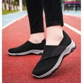 thumbnail image 6 of Womens Extra Wide Shoes with Adjustable Strap Wide Width Sneakers Arthritis Edema Walking Shoes, 6 of 7