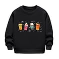 thumbnail image 4 of WhouRiu Girls Boys Cartoon Graphic Sweatshirts Halloween Crew Neck Pullover Kids Unisex Fall Wear, 4 of 4