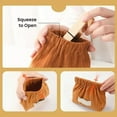 thumbnail image 4 of Corduroy Elastic Hair Tie Organizer and Small Round Pocket Mirror,Hair Tie Organizer Pocket,Makeup Bag,Lipstick Bag,Portable Travel Makeup Bag,Squeeze Top Coin Purse for Women, 4 of 7