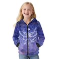 thumbnail image 3 of Xixirimido Butterfly Mystical Celestial Printed Kids Zip Up Hoodies for Boys Girls 3D Graphic Hooded Sweatshirt Zipper Long Sleeve Pullover Top with Pockets for 14-16 Years, 3 of 7