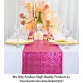thumbnail image 2 of Sequin Table Runner Sparkly Metallic Sequin Runner for Wedding Party Dinner Reception, Event Bridalwedding Runner, Birthday Party, Dinner Party, 2 of 4