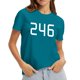 thumbnail image 5 of Squid Game Women's Player Track Top – Comfortable & Stylish Green Design for Squid Game Fans Cyan XL, 5 of 5