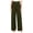 Army Green wide leg corduroy pants women a1, variant on Women Wide Leg Corduroy Trousers High Waisted Loose Long Pants with Pockets Casual Palazzo Work Lounge Streetwear, Army Green S