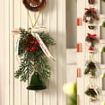 thumbnail image 1 of Adornos navideños de plástico verde para árbol de Navidad, 3 tamaños, ideales para decorar el hogar en estas fiestas. Medidas: 32 x 13 x 7 cm (1 unidad). JASKFLY, 1 of 9