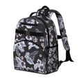 thumbnail image 2 of Boho Floral Waterproof Backpack with Spine Protection, 2 of 6