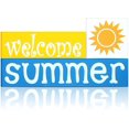 thumbnail image 3 of 3 Pieces Wooden Welcome Summer Blocks, Farmhouse Wood Welcome Summer Tiered Tray Decor, Rustic Sun Wooden Sign Table Decor for Summer Desk Shelf Window Tiered Tray, 3 of 7