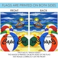 thumbnail image 4 of Toland Home Garden Beach Balls-Welcome to Cape Cod summer Beach Flag Double Sided 28x40 Inch, 4 of 5