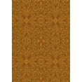 thumbnail image 1 of Ahgly Company Indoor Rectangle Patterned Neon Orange Area Rugs, 4' x 6', 1 of 6