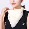 thumbnail image 4 of pitrice Women Summer Chiffon Bandana Cycling Face Neck Protection Sunscreen Printed Breathable Scarf, 4 of 8