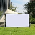 thumbnail image 3 of Pantalla de proyector BuyWeek 16:9 para exteriores con Eficiencia maximizada, 3 of 14