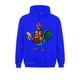 thumbnail image 3 of Sudadera con capucha de manga larga informal con estampado 3D de gallo, hippie, pollo, pájaro divertido, para hombre, mujer y hombre, 2021, 3 of 5
