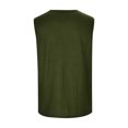 thumbnail image 3 of Siilsaa Men's Casual Tank Tops 1 Pack Knit Sleeveless Lightweight Tee Muscle Basic T Shirts Green,S, 3 of 4