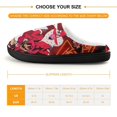 thumbnail image 2 of Kids Slippers Hazbin Hotel House Slippers Warm Soft Plush Slipper Anti-Slip Winter House Shoes for Boys Girls, 2 of 7