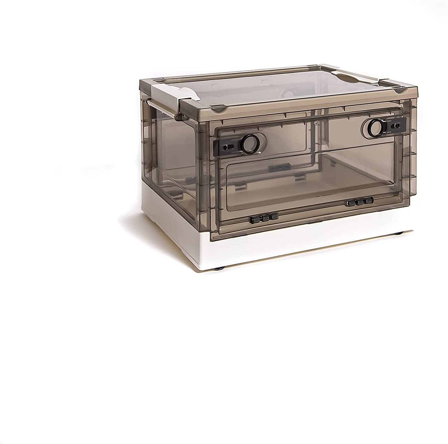 Quality Home Easy Tidy Stackable Side Opening Collapsible Storage Box