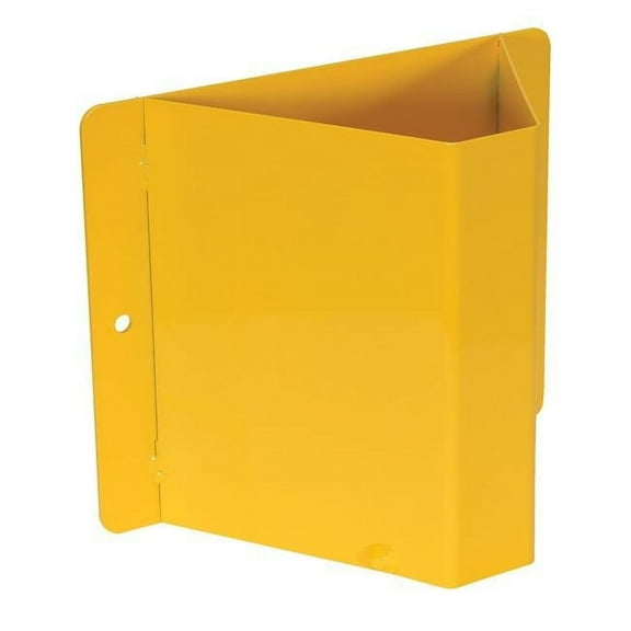 Vestil Manufacturing TMCH-RWC-8 Truck Mounted Wheel Chock Holder - Yellow