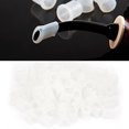 thumbnail image 4 of Tips 100pcs Black/White  Pipe Disposable Tips Pipe Mouthpiece Stem Rubber Bits, 4 of 8