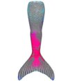 thumbnail image 2 of Nouvelle Queue de Sirène compatible Filles et Garçons, Monofin compatible Natation Incluse-Semaine, 2 of 2