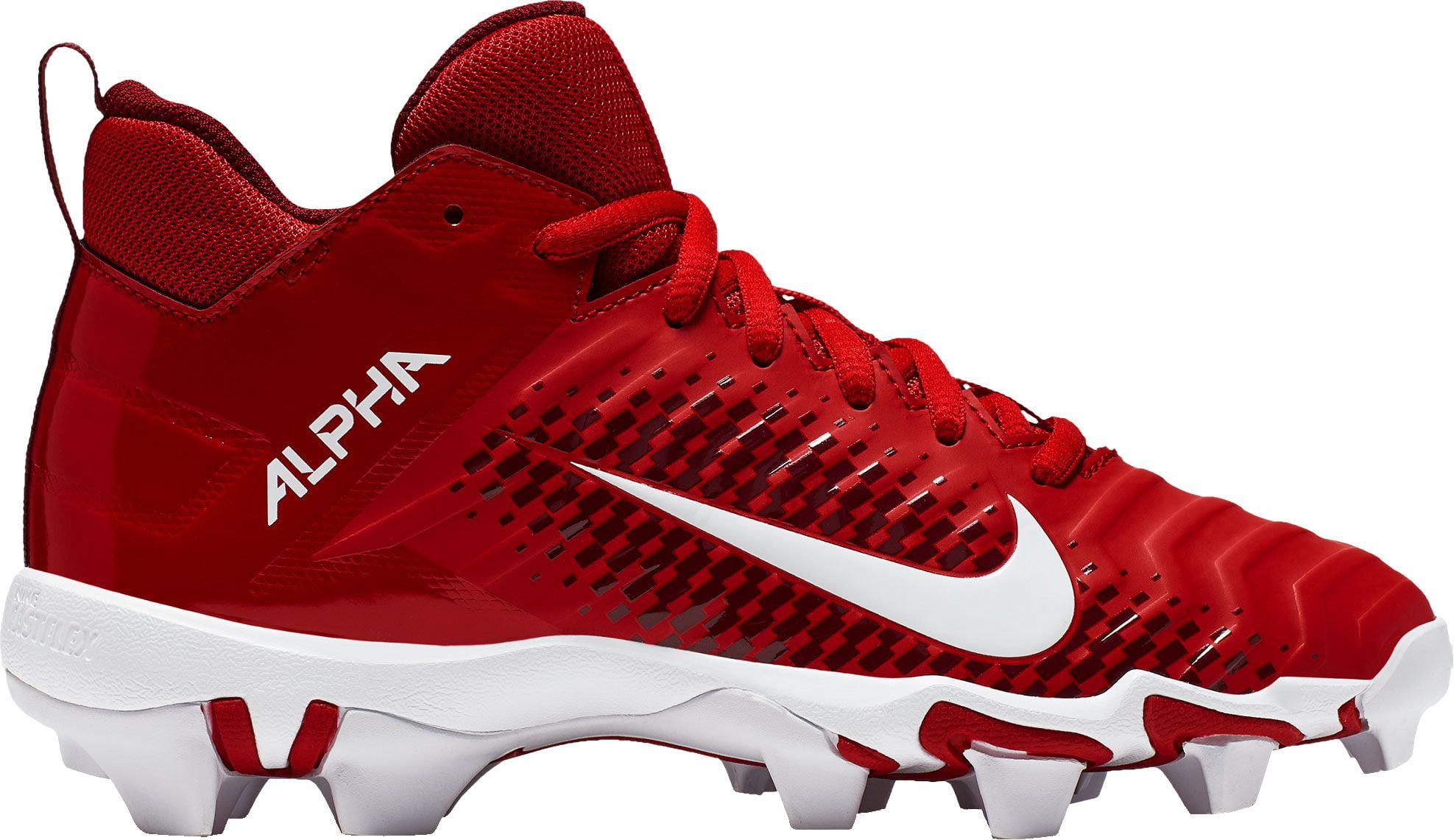 Nike Kids' Alpha Menace Shark 2 Mid Football Cleats - Walmart.com