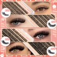 thumbnail image 3 of Eyelash Clusters Calphdiar Wispy Lash Lash 30 D+40 D+50 D+60 D 480 unidades, 3 of 7