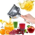 thumbnail image 4 of Fruit Juice Squeezer | Large Aluminum Manual Juicer for Orange, Grape, Lemon, Lime, 4 of 7
