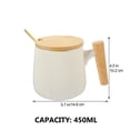 thumbnail image 2 of 1 Box of Coffee Mug Lidded Ceramic Mug Decorative Ceramic Mug Coffee Milk Mug Party, 2 of 8