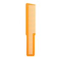 thumbnail image 1 of Peineta Cortapelos Peluquería Carbón Antiestático Diente Ancho Naranja, 1 of 9