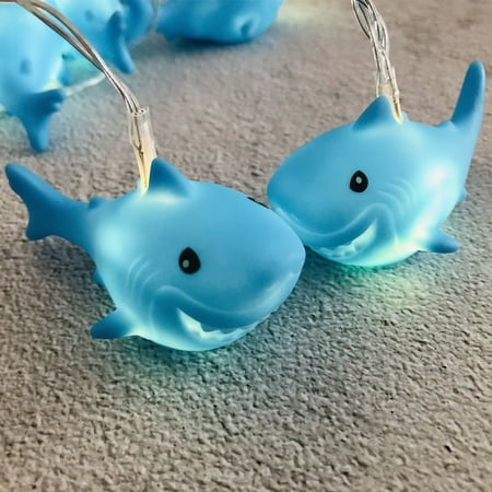 

Honeeladyy Clearance under 5$ Shark String Lights Animal Modeling Lights Christmas Party Garden Decoration Lights USB String Lights