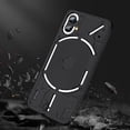 thumbnail image 2 of Compatible with Nothing Phone 1 Case Shockproof Hard Matte Nothing Phone 1 Phone Case 3 in 1 Ultra Thin Protective Case (Nothing Phone 1, Black), 2 of 14