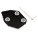 thumbnail image 1 of Almohadilla de extensión de soporte lateral de motocicleta para CBR600RR 2007-2012 negro Sharpla Almohadilla de soporte de pie para motocicleta, 1 of 7