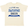 thumbnail image 3 of Inktastic Greek Family Pride Awesome Boys or Girls Toddler T-Shirt, 3 of 5