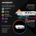 thumbnail image 5 of Artograph Smart HD Digital Art Projector w/ Remote & Adjustable Projector Stand, 5 of 11