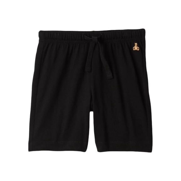 Pantalones cortos GAP de punto de punto negro verdadero para bebés y niños de 3 a 6 m