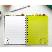 Scooby-Doo Mystery Machine 5-Tab Spiral Notebook With 75 Sheets