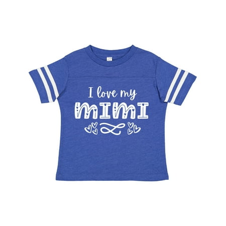 

Inktastic I Love My Mimi with Hearts Gift Toddler Boy or Toddler Girl T-Shirt