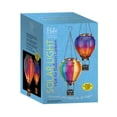 thumbnail image 3 of Regal Art & Gift Hot Air Balloon Solar Lantern LG - Rainbow Metal 23.5" Light Led, 3 of 4
