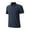 Dark Blue, variant on Hinvhai Men's Polo Shirts Buttons Casual Work T Shirts Quick Dry Short Sleeve Golf Shirt Pique Jersey Outdoor Performance Black 14(XXXXL)