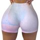 thumbnail image 2 of Fotbe Rainbow Shorts Sin Costuras – Shorts Deportivos de Cintura Alta para Mujer, Elásticos para Gimnasio, Yoga, Running o Ciclismo-Medium, 2 of 8