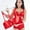 Red, variant on purcolt Plus Size Front Closure Wirefree Bras for Women, Comfort Seamless Push Up Bra Butterfly Beauty Back Bralettes Full-Coverage Wireless Brassiere Lightly Lingerie Everyday Underwear