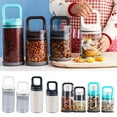 thumbnail image 2 of Large Capacity Glass Sealed Jar Quality Container for Ingredients Multifunctional Glass Preservation Canister, 2 of 8