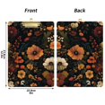 thumbnail image 5 of FORMRS Acrylic Clipboard with Low Profile Clip Standard A4 Letter Size, 12.5" x 9", Dark Floral Pattern, 5 of 8
