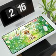 thumbnail image 3 of Brittany Spaniel Hello Spring Time Flower Floral Nature Desk Mat Full Keyboard Mouse Pad Brittany Dog Lover Gifts Idea Large Mousepad - 02031, 3 of 5