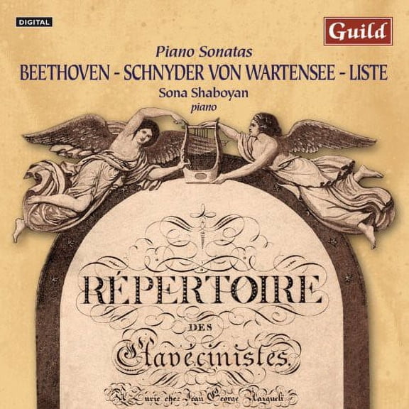 Beethoven / Liste / Von Wartensee / Shaboyan - Piano Sonatas By Beethoven Schnyder Von - Music & Performance - CD