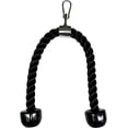 27 Inch Tricep Rope Cable Attachment Heavy Duty Nylon Braided Gym Rope ...